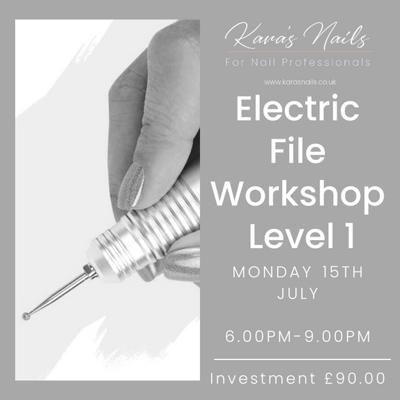 E-File Level 1 Workshop 15th July Booking Fee