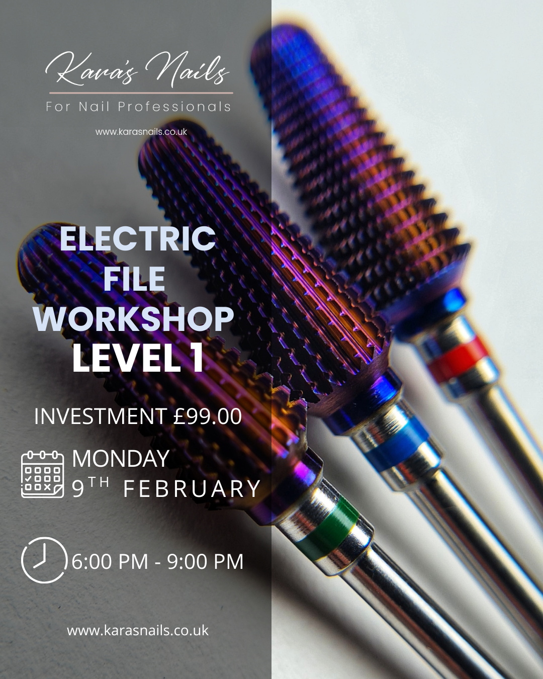 E-File Level 1 Workshop Booking Fee 9th February