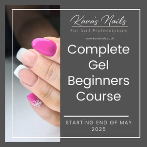 Complete Gel Beginners Course May/June 2025 Booking Fee